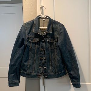 Women's Denim J.Crew dark wash denim jacket